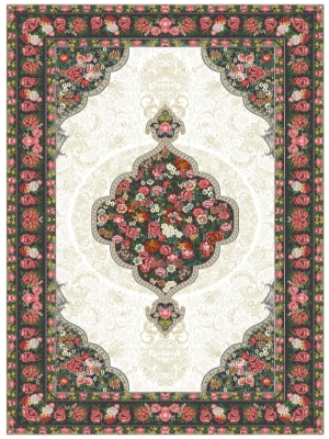 فرش 700 شانه وینتیج طلاکوب کد 5344 فردین